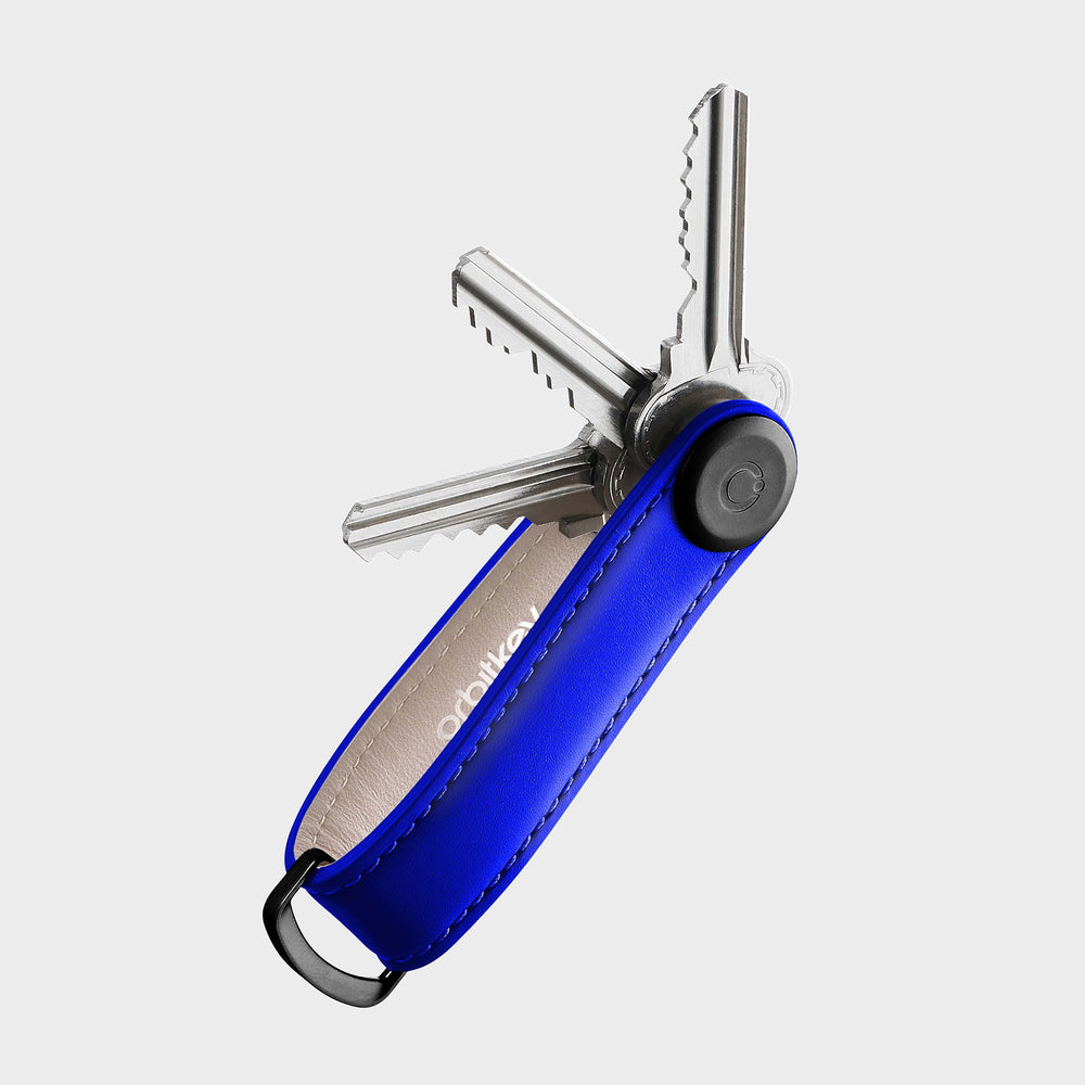 Orbitkey Leather Blu oltremare
