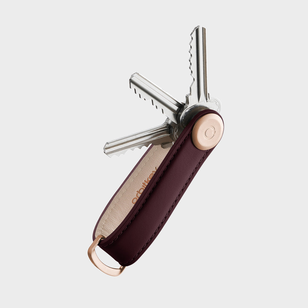 Orbitkey Leather Bordeaux