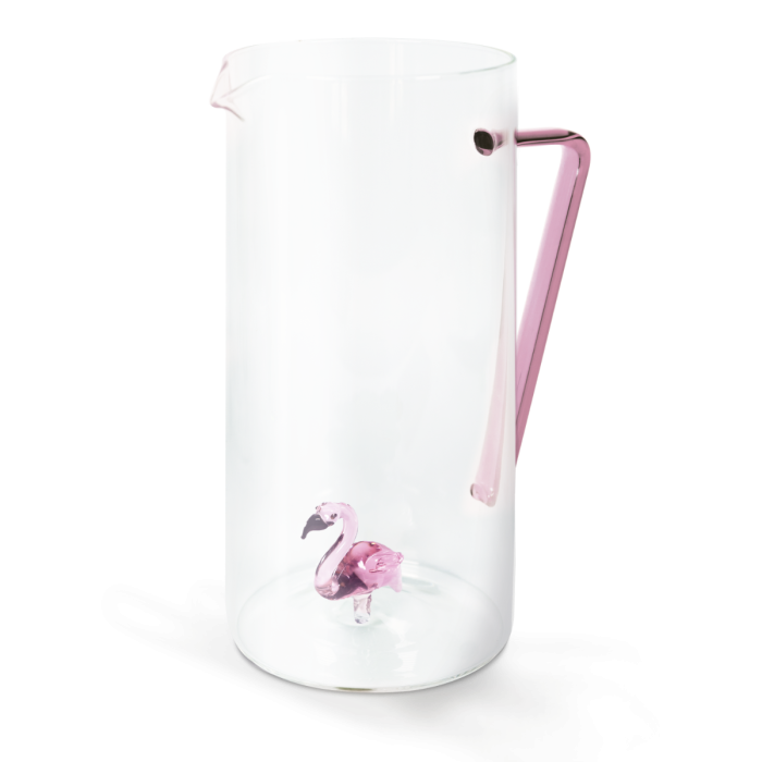 Caraffa Fenicottero WD Lifestyle in vetro borosilicato
