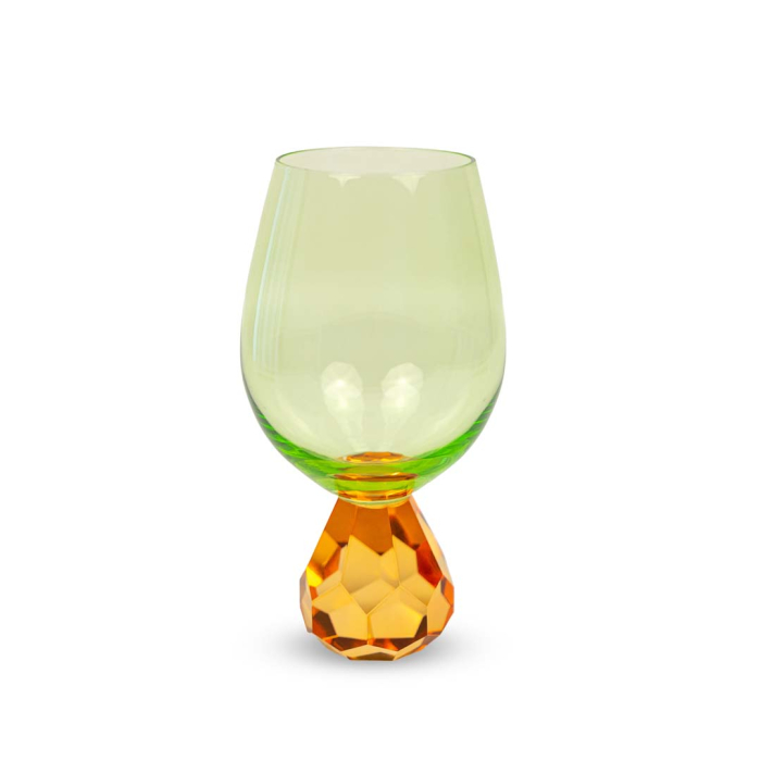 Bicchiere cocktail Diamante Arancione WD Lifestyle