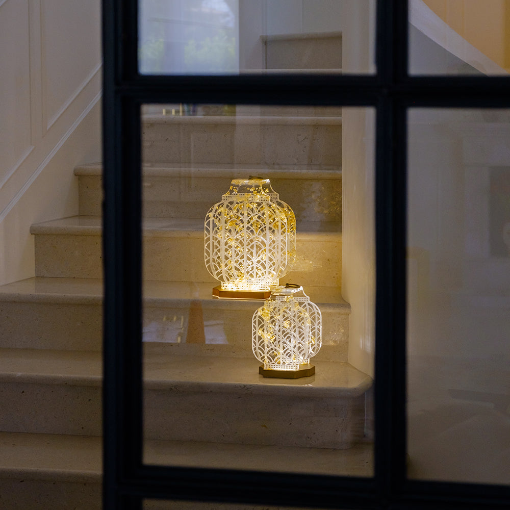 Lampada wireless Atena media oro Vesta Home – immagine 4