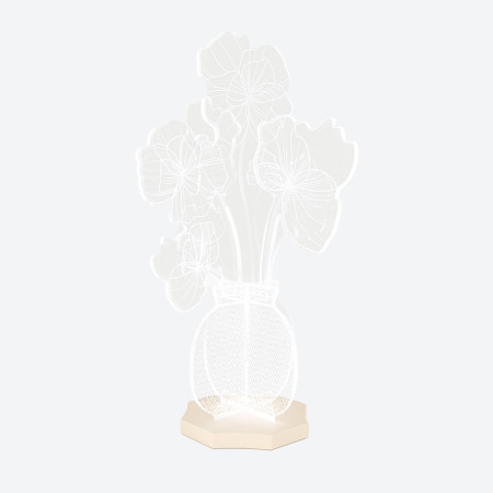 Lampada da tavolo Margot Rosa – Vesta Home — vista prodotto