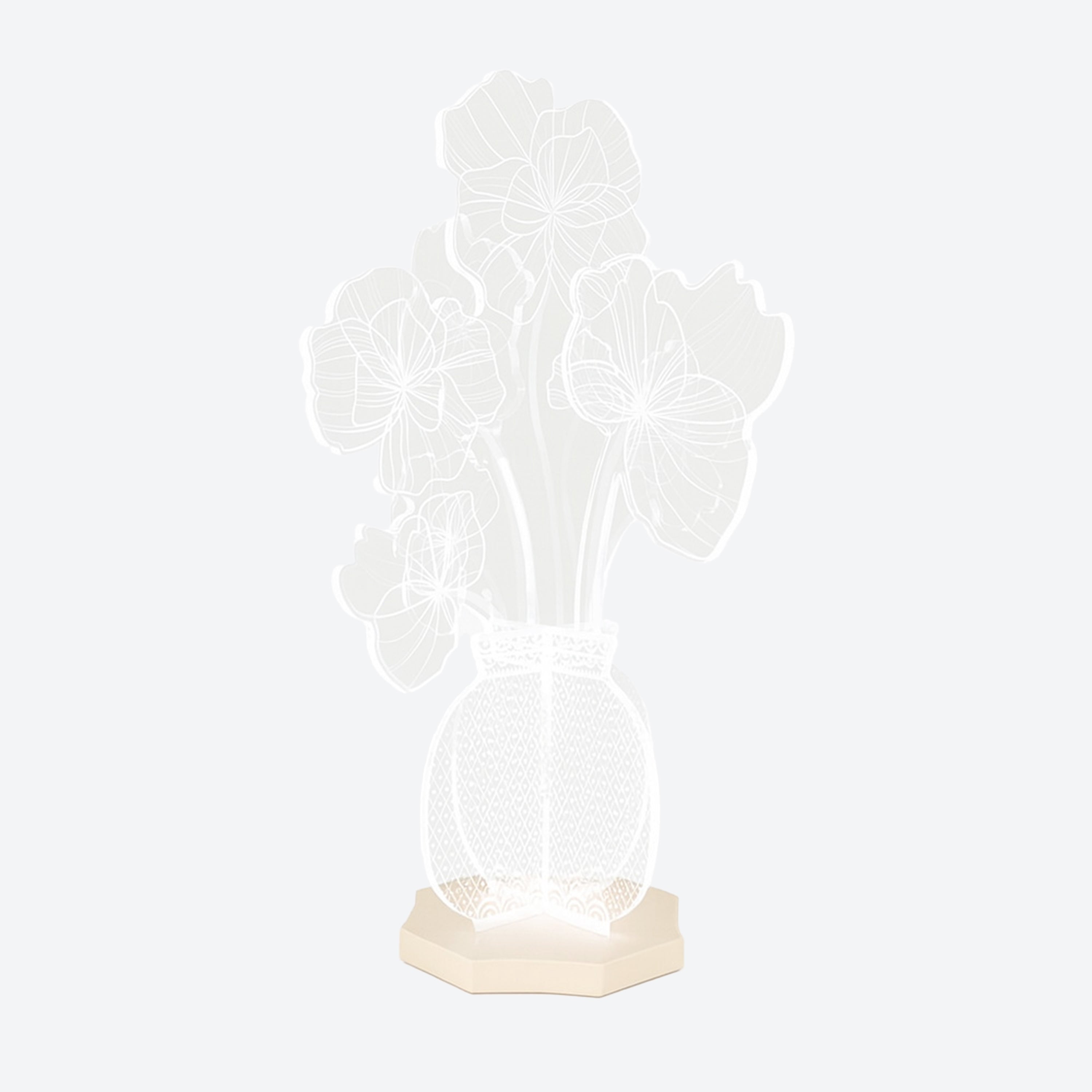 Lampada da tavolo Margot Rosa – Vesta Home — vista prodotto