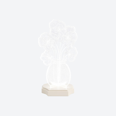 Lampada ricaricabile Margot Mini Avorio – Vesta Home — vista prodotto