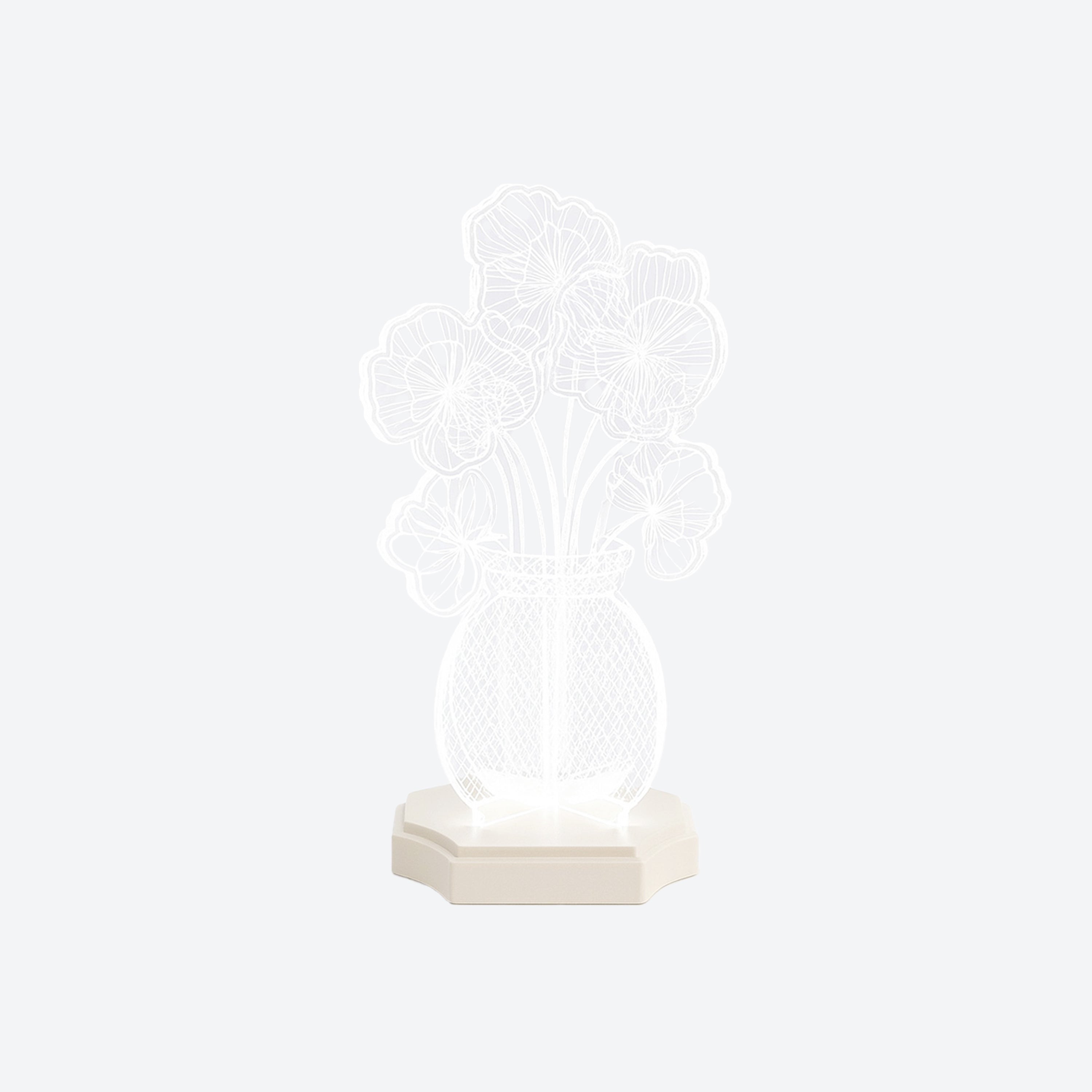 Lampada ricaricabile Margot Mini Avorio – Vesta Home — vista prodotto