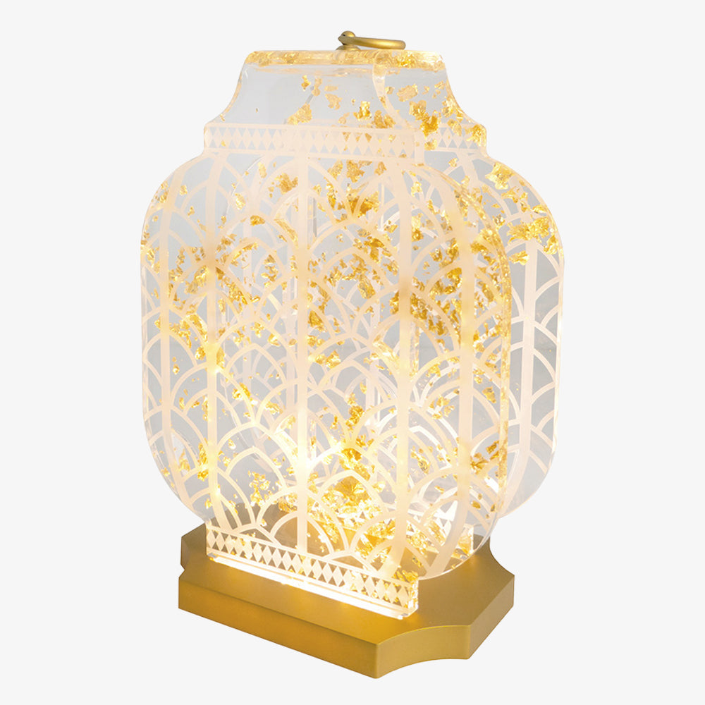Lampada wireless Atena media oro Vesta Home