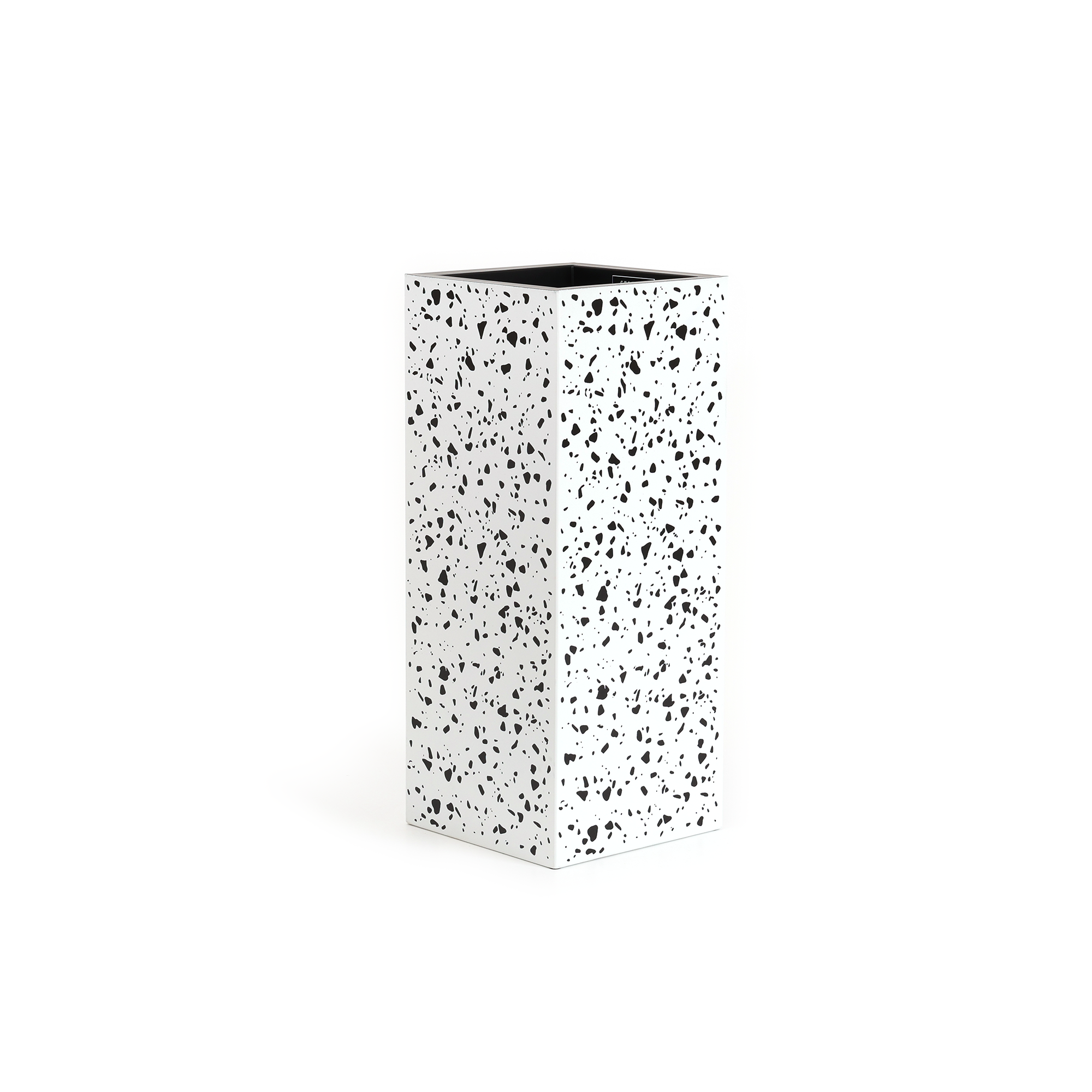 Portaombrelli Terrazzo in metallo, vista laterale