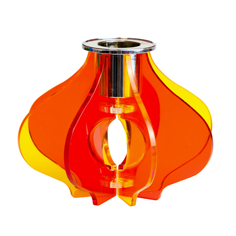 Candelabro Iride Piccolo Arancio – Vesta Home — vista prodotto