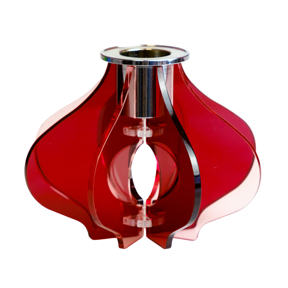 Candelabro Iride Piccolo Bordeaux – Vesta Home — vista prodotto