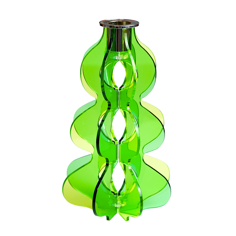 Candelabro Iride Grande Verde – Vesta Home — vista prodotto