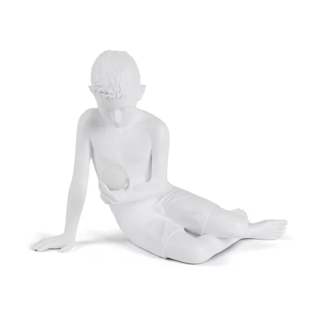 Innerglow Mini Boy Seletti, scultura in resina bianca