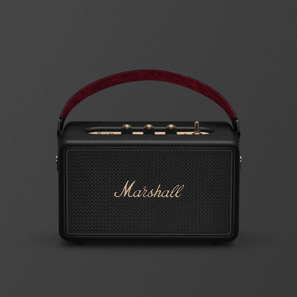 Marshall Kilburn III Black & Brass – vista frontale