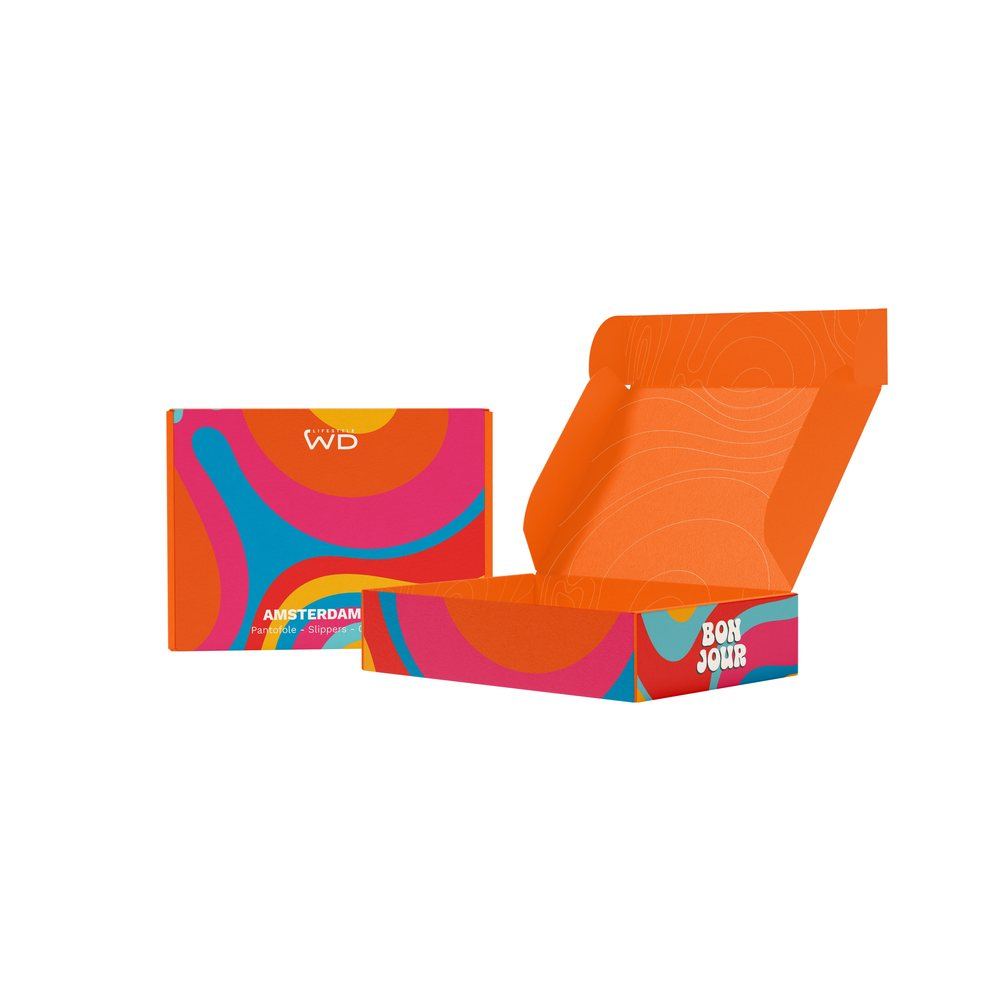Pantofole Drama Queen WD Lifestyle – confezione mostrata dal produttore
